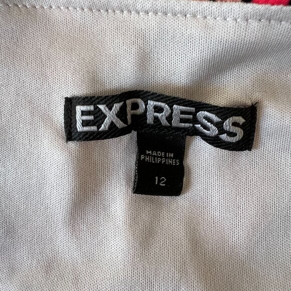 Express womens dress sleeve less, floral size 12 - Picture 8 of 10